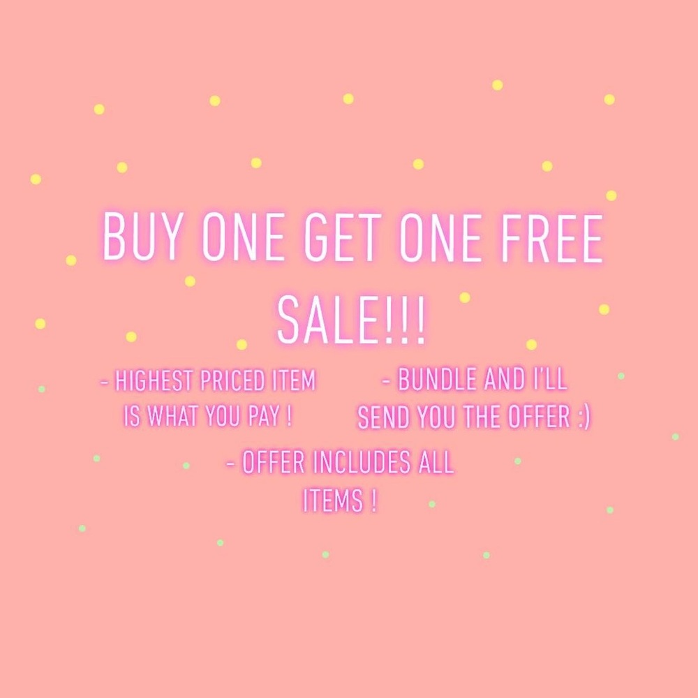 💓 !!! BUY ONE GET ONE FREE SALE !!! 💓
